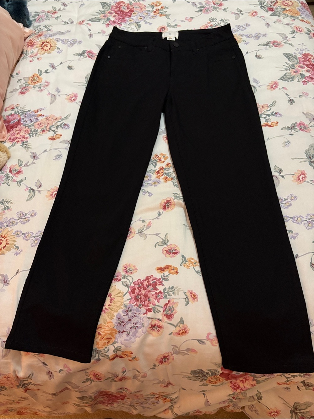 Caslon Black Straight-Leg Women's Jeans